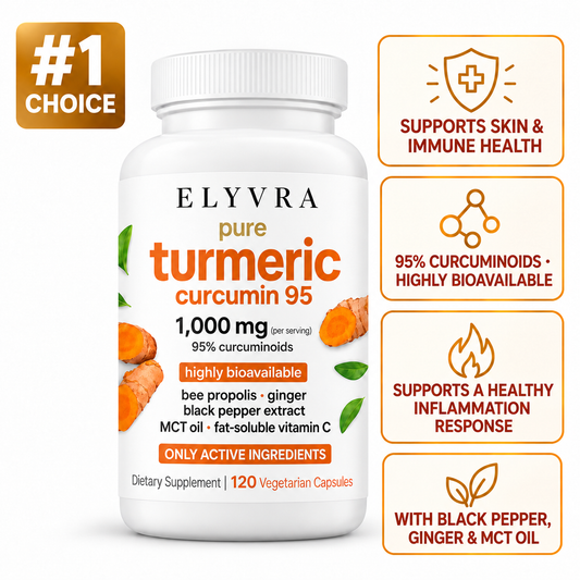 Elyvra Turmeric Curcumin 95
