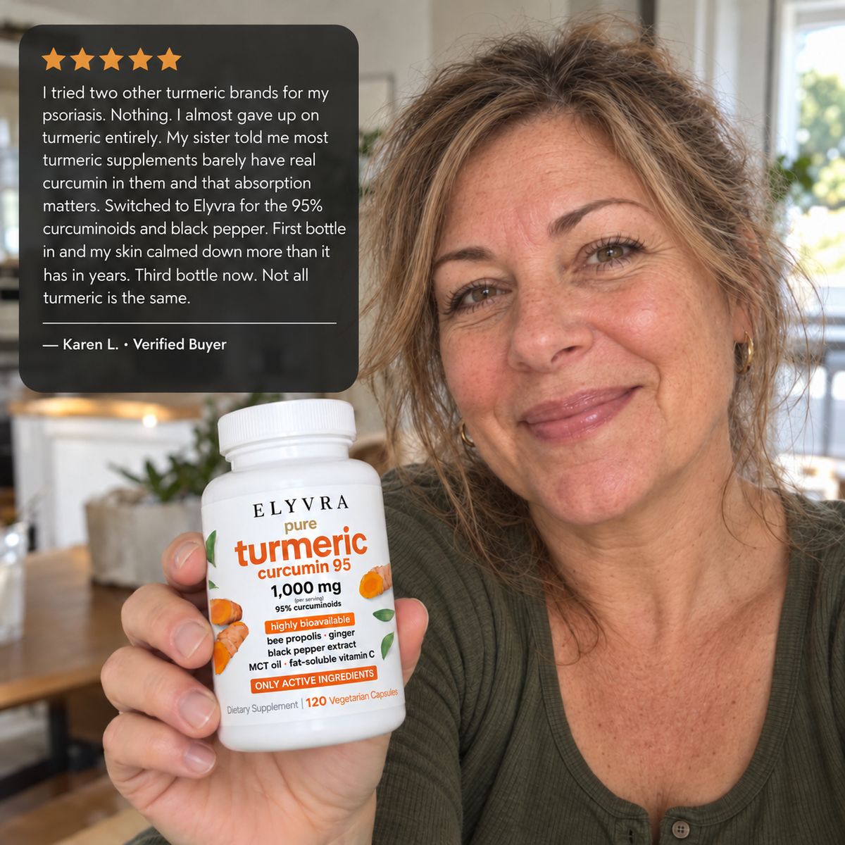 Elyvra Turmeric Curcumin 95